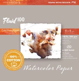 Fluid 100 Watercolor Block 140lb