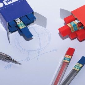 Pentel Coloured Pencil Lead Refills (12/tube)