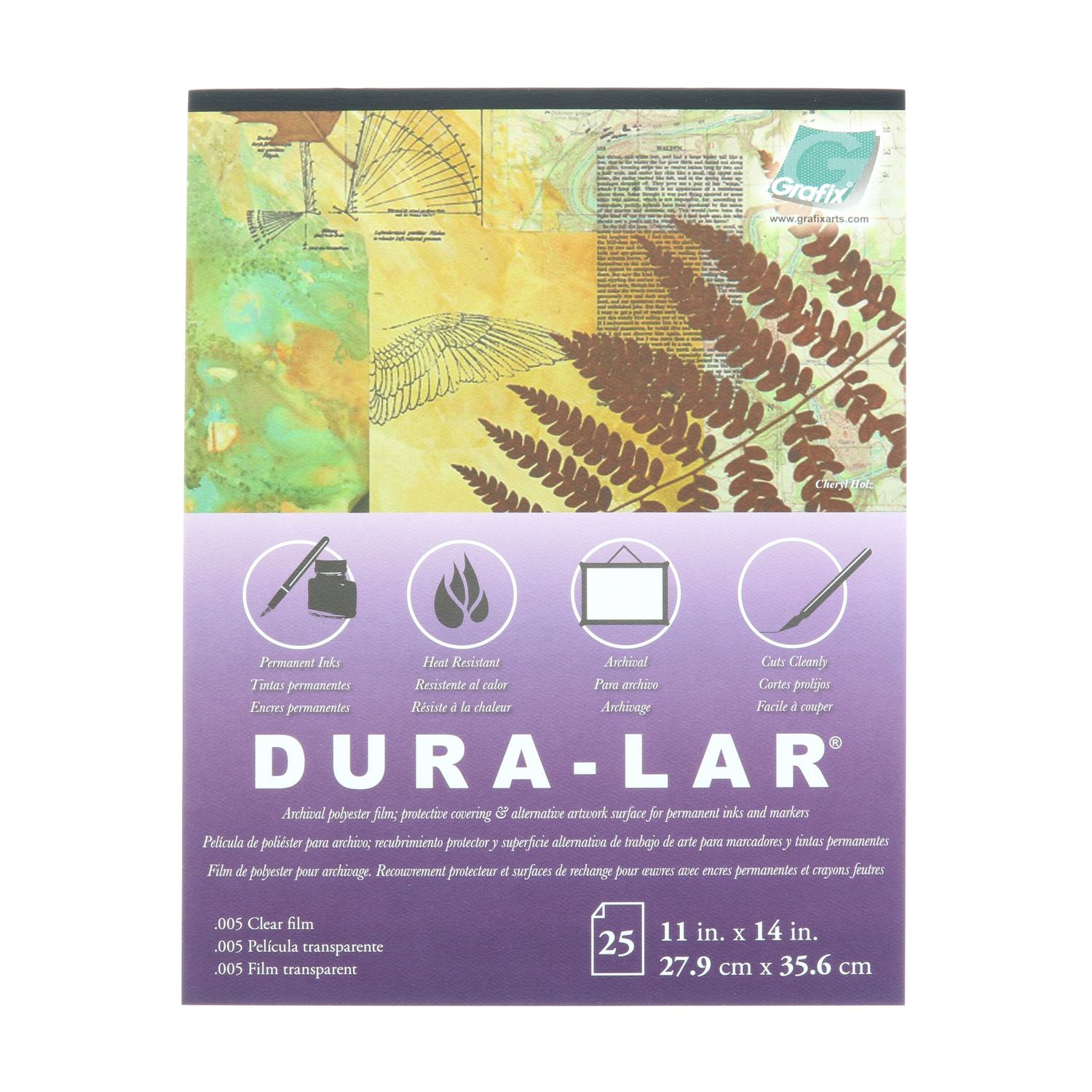 Grafix Clear DuraLar Pad