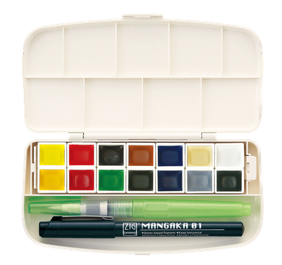 Kuretake Gansai Tambi Watercolour Sets - Portable