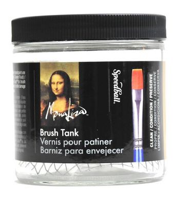 Mona Lisa Brush Cleaning Tank