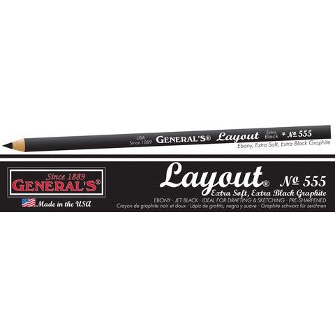 General's Layout Pencil no.555