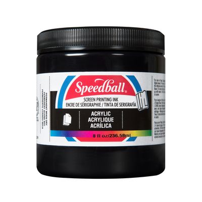Speedball Permanent Acrylic Screen Printing Ink - 8oz