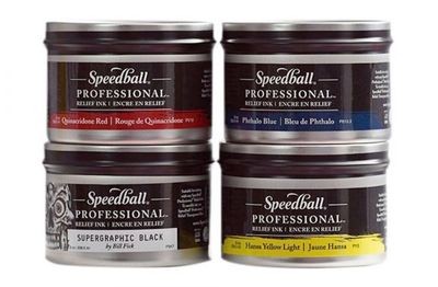 Speedball Professional Relief Ink - 8oz