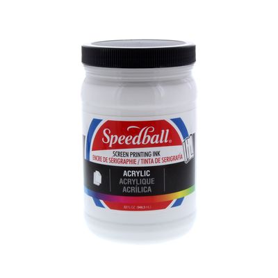 Speedball Permanent Acrylic Screen Printing Ink - 32oz