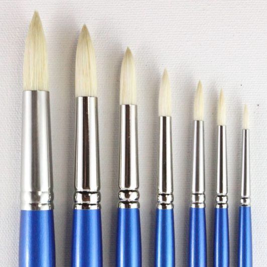 HJ Brush: Series 10R "Bristle" (L/H) - ROUND