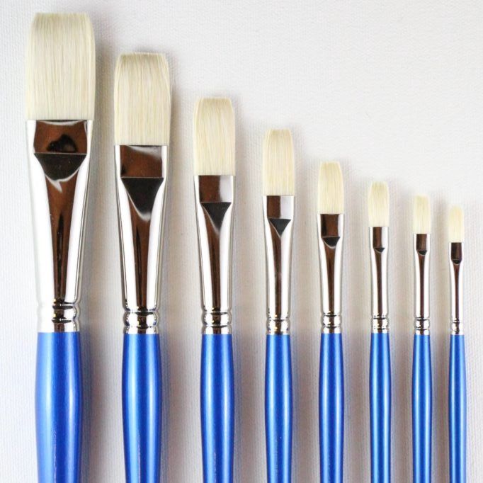 HJ Brush: Series 10F "Bristle" (L/H) - FLAT