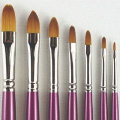 HJ Brush: Series 620 "Gold Sable" (S/H) - CAT'S TONGUE