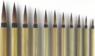 HJ Brush: Series M100 "Bamboo" (S/H)