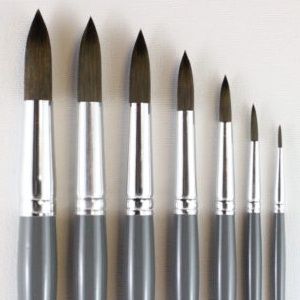 HJ Brush: Series 6400R "Mightlon" (L/H) - ROUND