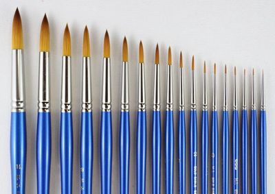 HJ Brush: Series 700 "Gold Sable" (S/H) - ROUND