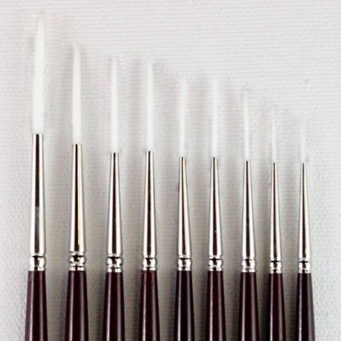 HJ Brush: Series 990 "White Taklon" (S/H) - SCRIPT