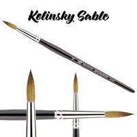 Princeton Brush: Series 7050 "Kolinsky Sable" (S/H) - ROUND