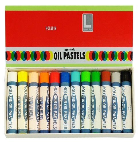Holbein Academic Oil Pastel Sets, Size: Set of 12