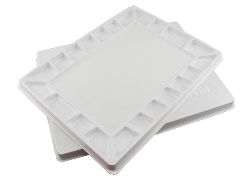Holbein Plastic Palettes, Type: Watercolour Wells 11.5" w/ Cover