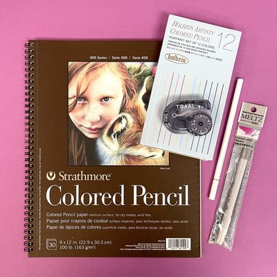 Kit104 - Coloured Pencils (Portrait)