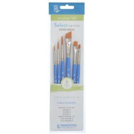 Princeton Brush Set: Select 6pc #22 Mixed Media