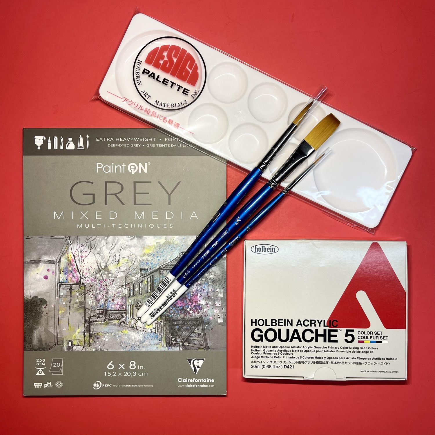 Kit105 - Intro to Acrylic Gouache