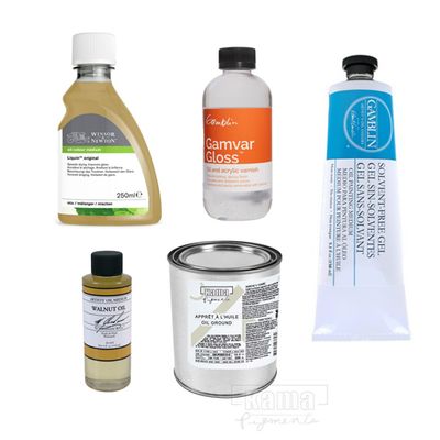 Oil Grounds, Mediums, Varnishes