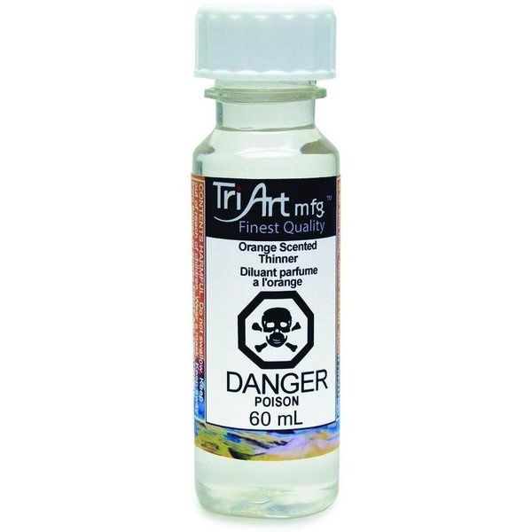 Tri-Art Orange Scented Thinner, Size: 120ml