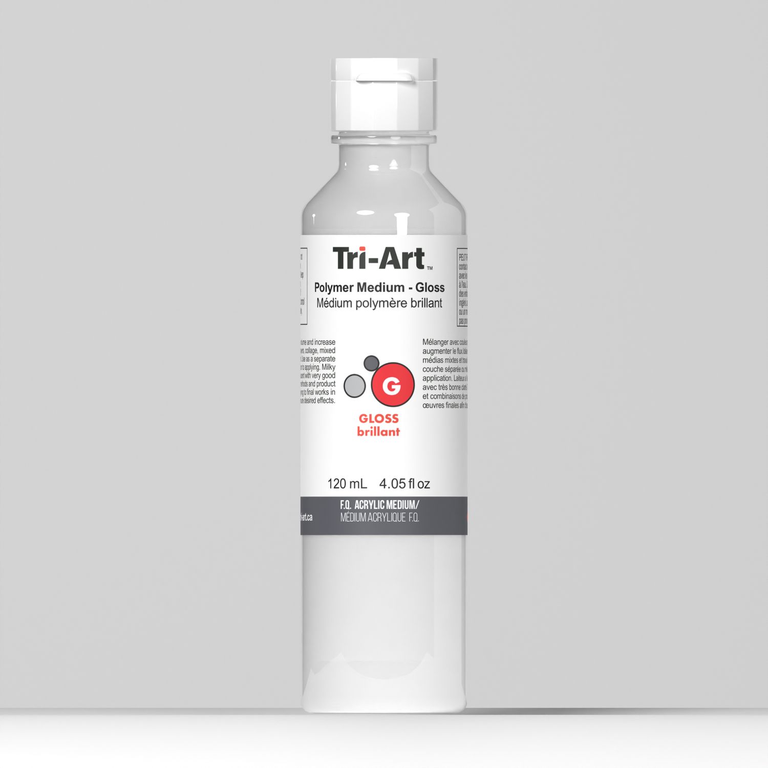 Tri-Art Acrylic Polymer Medium, Size: 120ml, Type: Gloss
