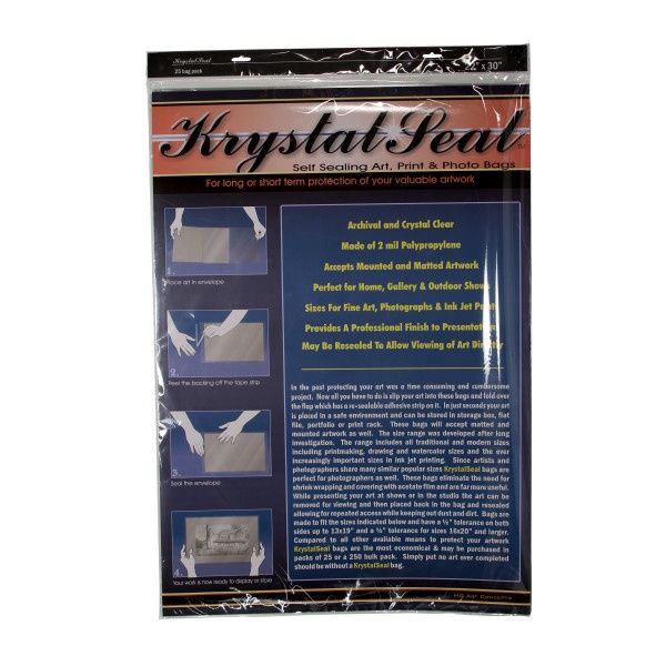 Krystal Seal Clear Bags, Size: 23 x 31"
