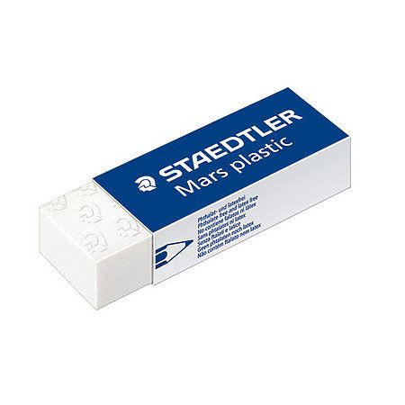 Staedtler Mars Soft White Plastic Eraser, Type: Single