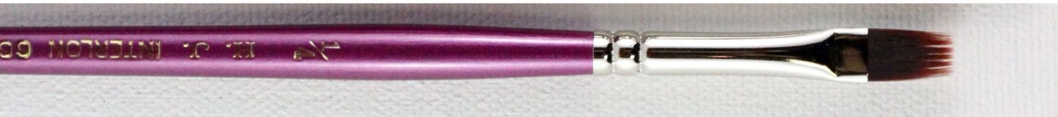 HJ Brush: Series 665 "Interlon" (S/H) - SQUARE COMB, Size: 1/4" (Discontinued)