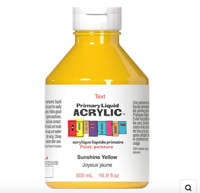 Tri-Art Primary Liquid Acrylic
