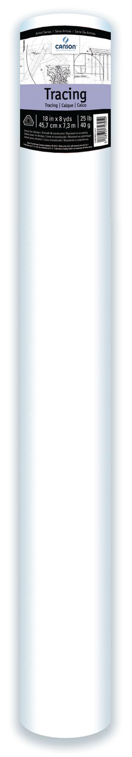 Canson Tracing Paper Roll 18" (8yds) - DISCONTINUED
