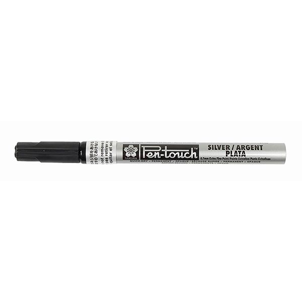 Pentouch Markers, COlour: Silver, Size: Extra-Fine