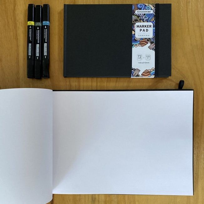 Potentate Marker Paper Pads, Size: A5 (140x210mm)