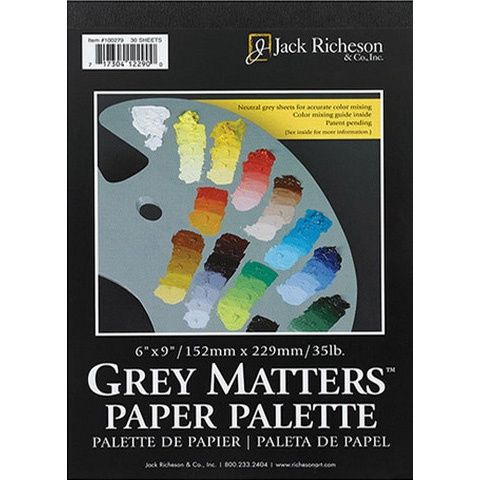 Grey Matters Palette Paper Pad, Size: 6 x 9"