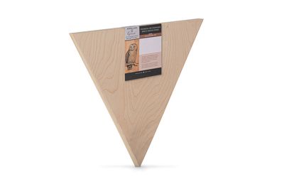 Cradled Triangle Birch Panel Cradled Triangle Birch Panel