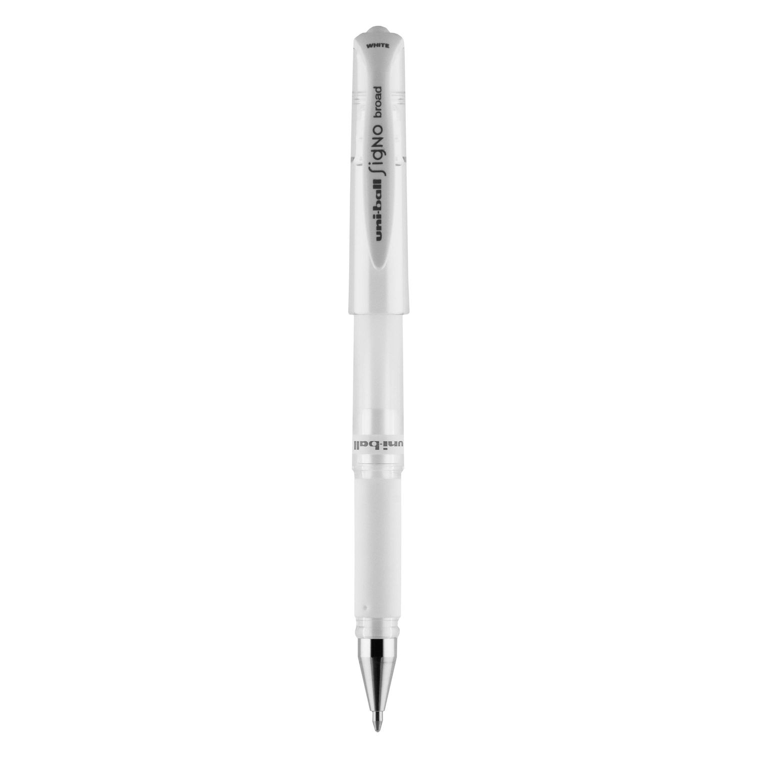 Uni-Ball Signo Gel Impact Pen, COlour: White