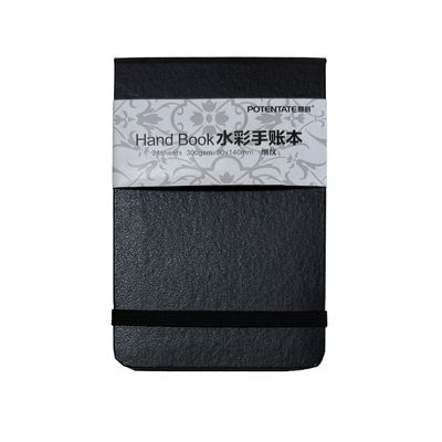 Potentate Watercolour Hand Book - BLACK