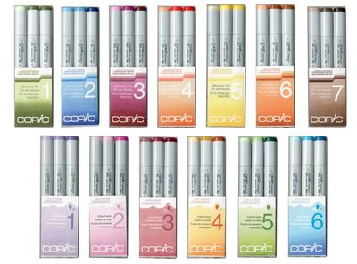 Copic Sketch Marker Fusion Set of 3