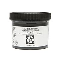 Daniel Smith Watercolour Grounds, COlour: Mars Black