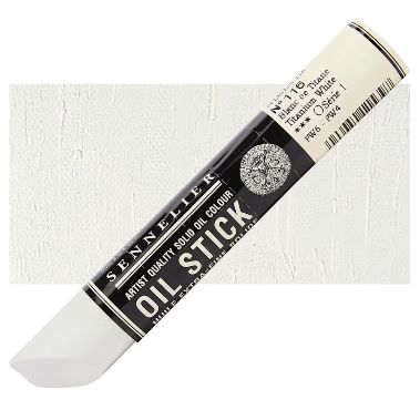 Sennelier Oil Sticks, COlour: Titanium White (S1)