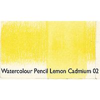 Derwent Watercolour Pencil (Discontinued), COlour: 02 Lemon Cadmium
