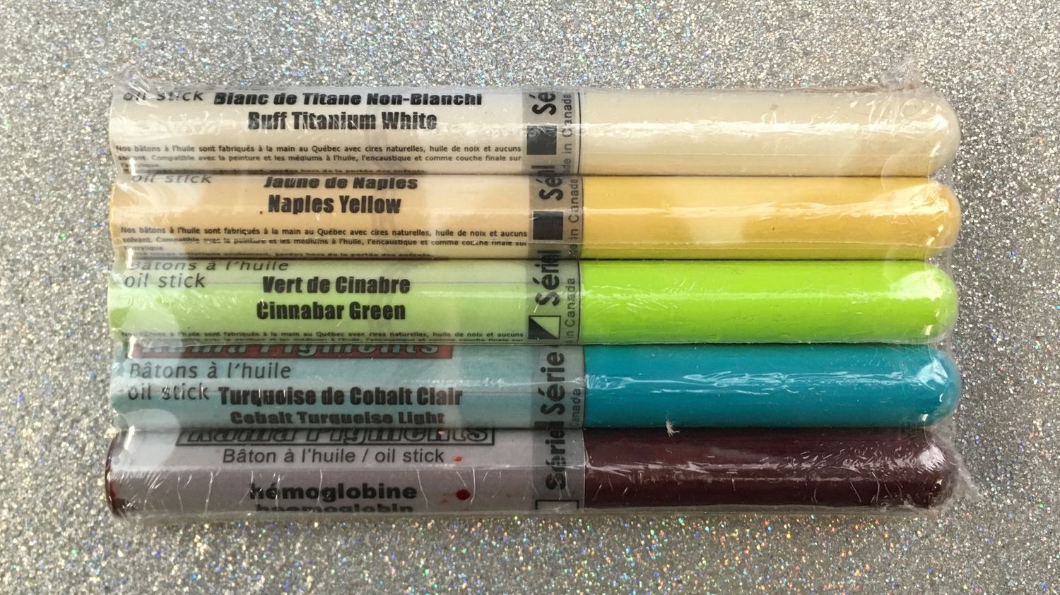 Verna's Gems - 5pc Oil Stick Sets, COlour: A