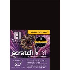Ampersand Scratchbord, Size: 5x7 (3 pack)