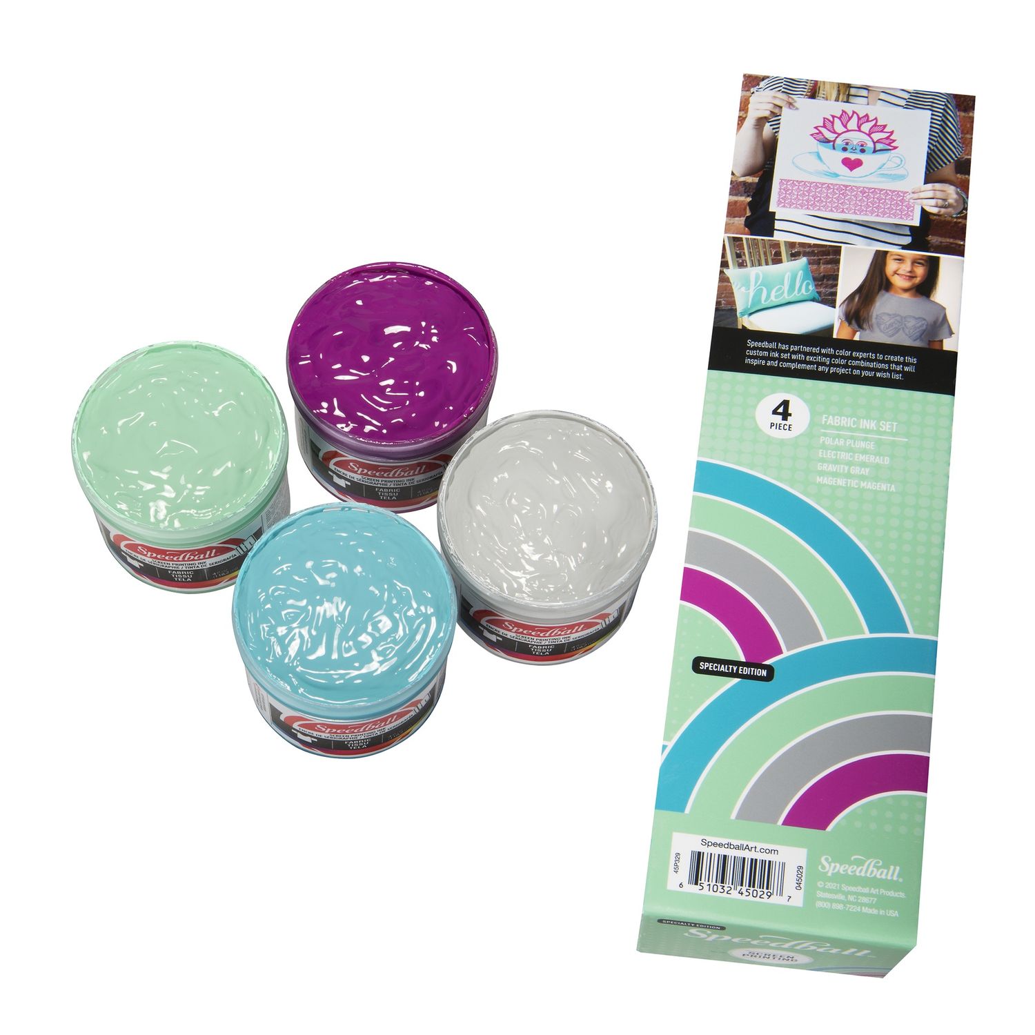 Speedball Fabric Screen Printing Ink Sets, Type: Energy Surge