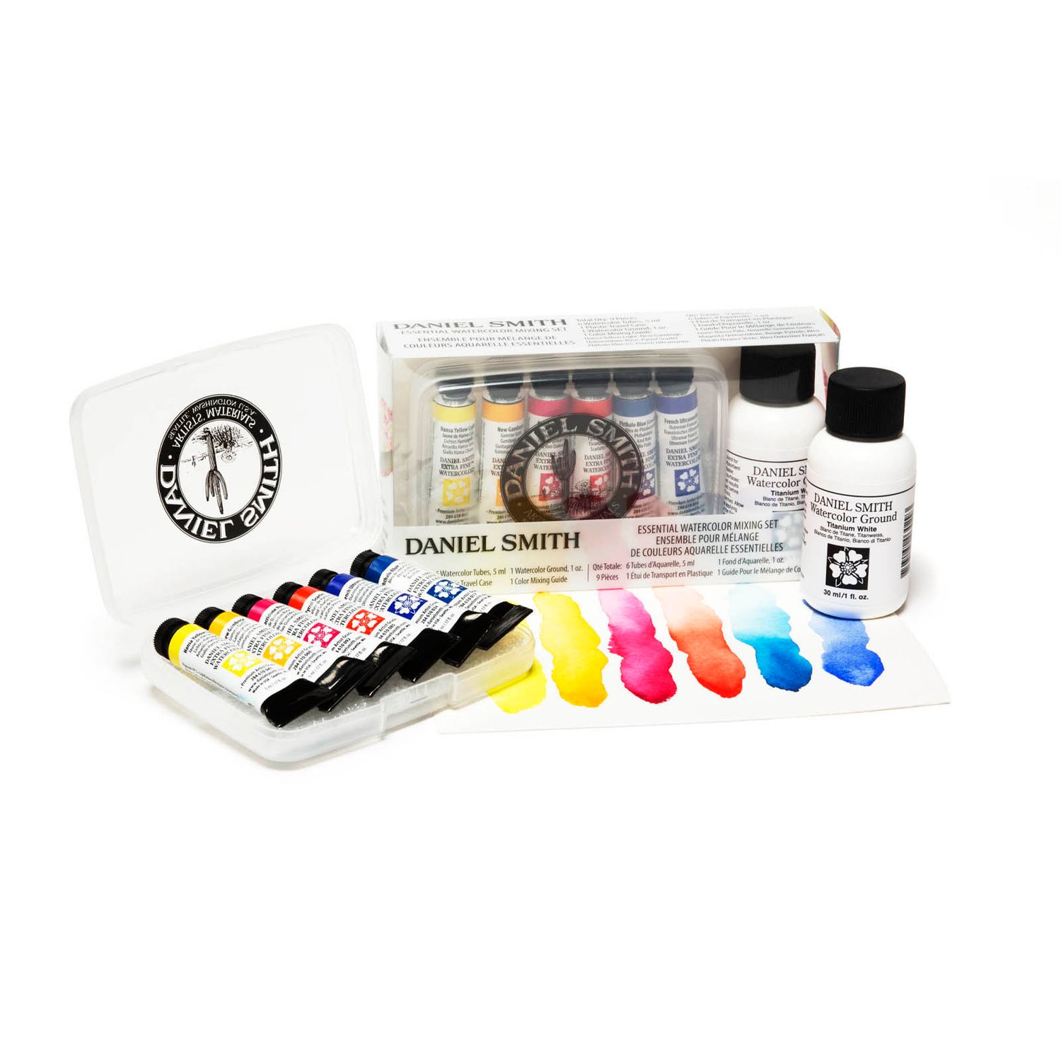 CLEARANCE - Daniel Smith Watercolour Tube Sets of 6, Type: Essential Mixing