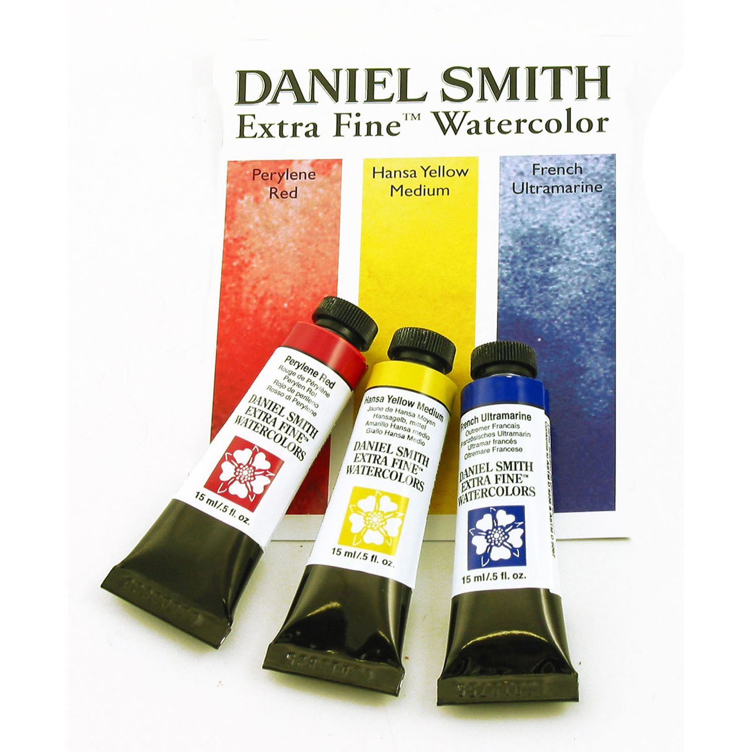 CLEARANCE - Daniel Smith Watercolor Sets of 3, Type: Primary Colours