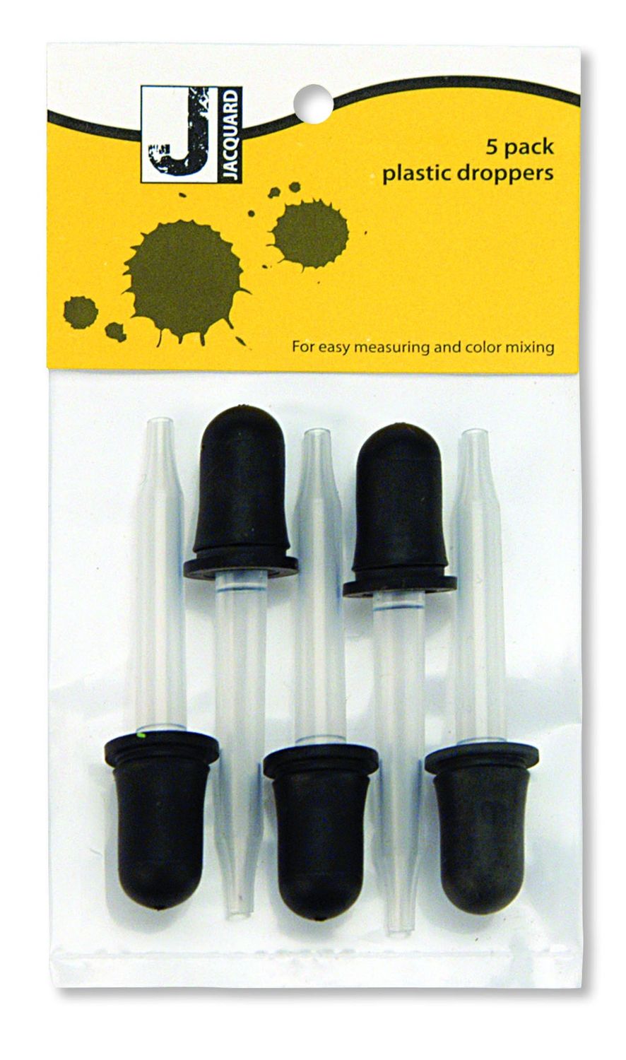 Jacquard Plastic Dropper, Type: 5 pack