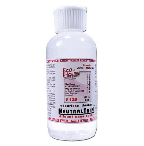 CLEARANCE - Eco-House NeutralThin Odourless Thinner (#125), Size: 4oz