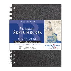 Stillman &amp; Birn Premium Hard-Cover Sketch Books, Type: Beta 6 x 8"