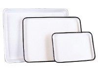 Porcelain Butcher Trays, Size: 7.5 x 11"