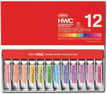 Holbein Artists' Watercolour LUMINOUS Sets (New 2025), Size: 15ml Tubes